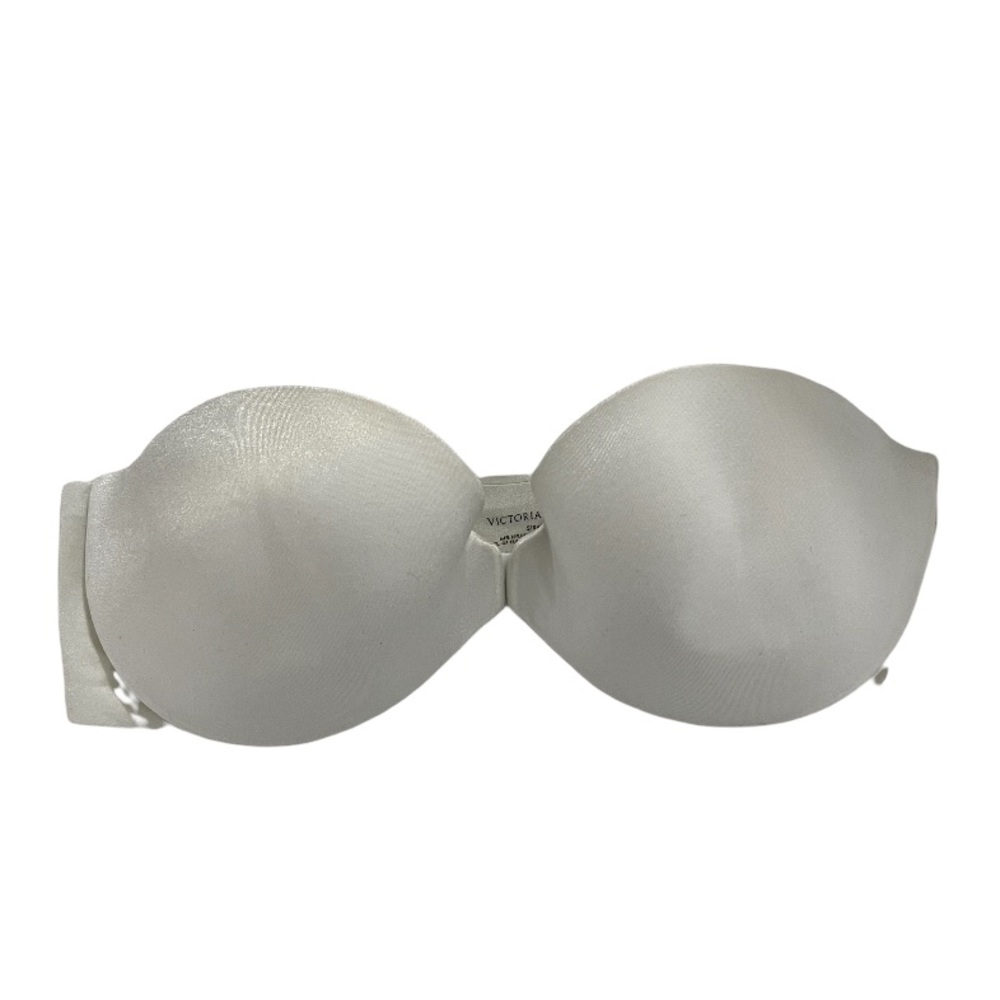 Victoria Secret White Strapless Bra 34B